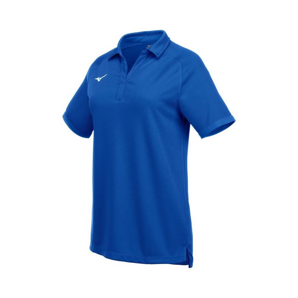 Camisas Polo Mizuno Scout - Mulher - Azul Marinho - QVOGU1825